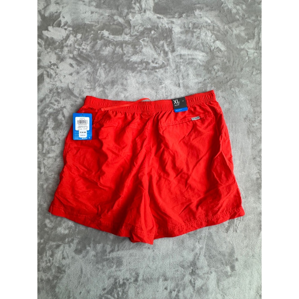 Columbia Walnut River Solid Shorts Womens XL‎ Red 5in Inseam XL9905-847 NWT